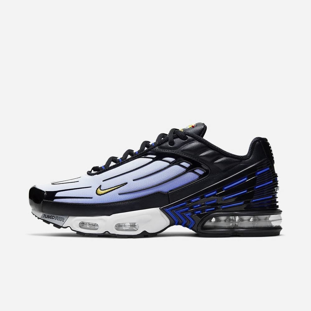 Sneakers Nike Air Max Plus III Noir 0857-139 Black/Hyper Blue/White/Chamois Homme | GKX-56630261